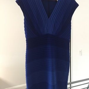 Tadashi Shoji Shutter Pleat Cocktail Dress